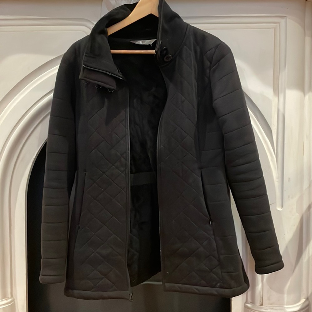 The North Face fleece lined parka